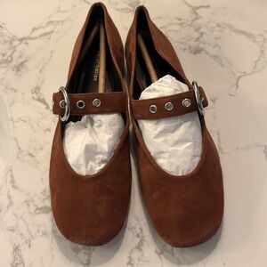 Reformation Bethany Ballet Flat - Size 6